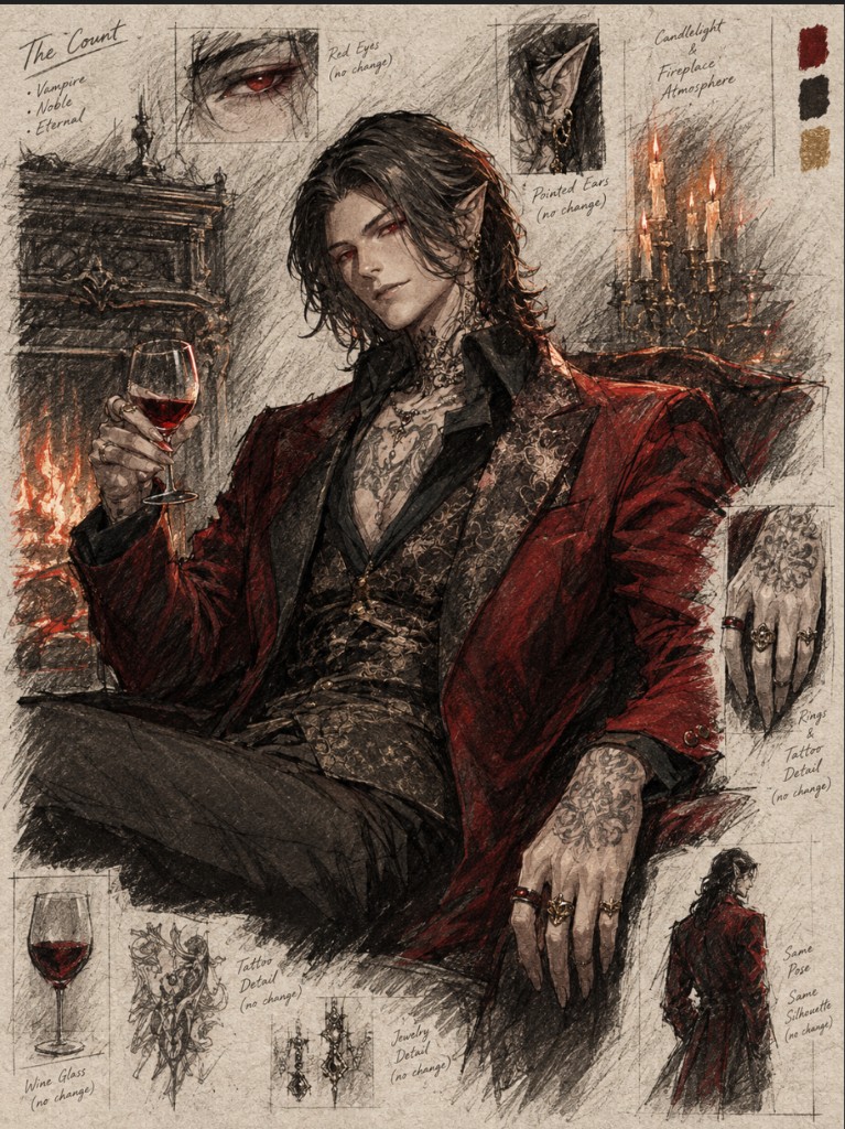 The Count concept art