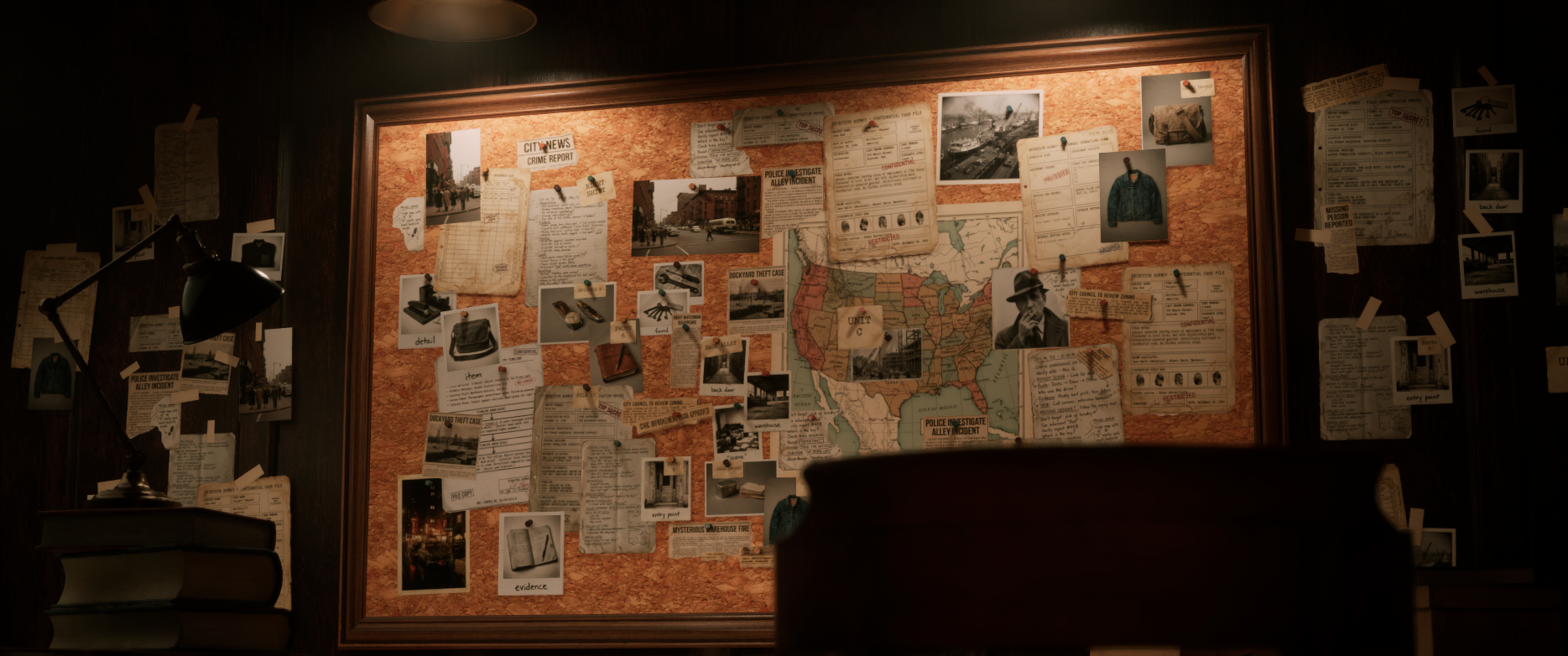 Detective office