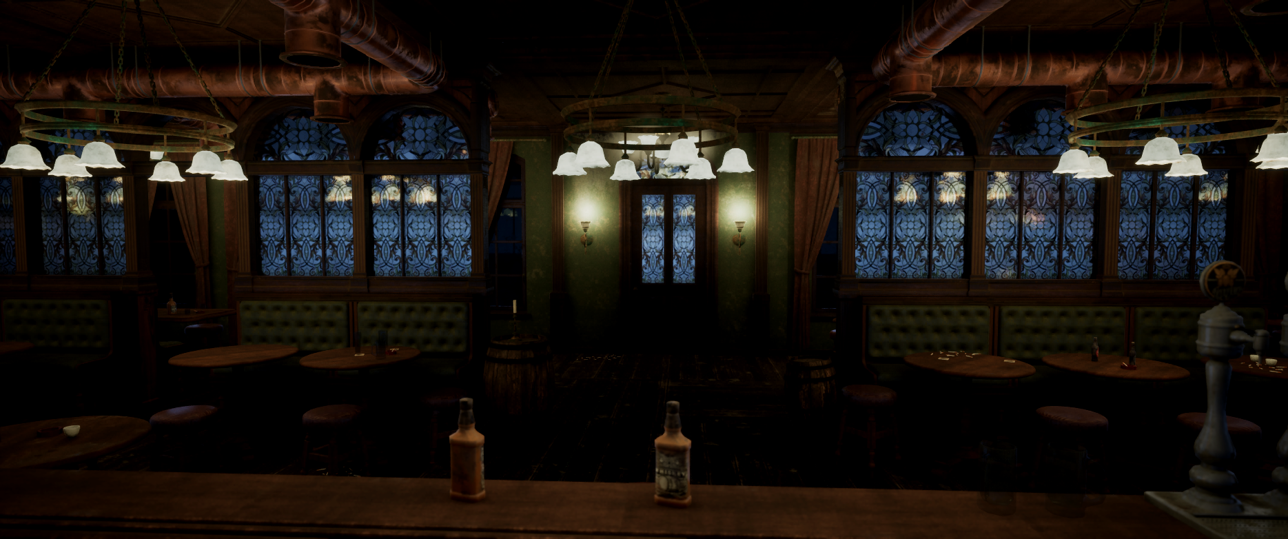Pub interior
